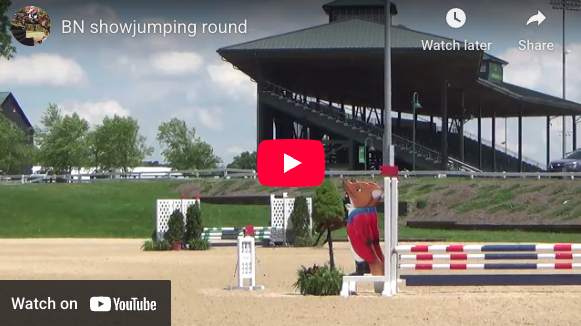 Video # 315 and Question # 340: Kaley has a question (with video), about his horse's jumping form, and whether or not his horse might still have upper level potential, despite the form he shows now as a green horse.
