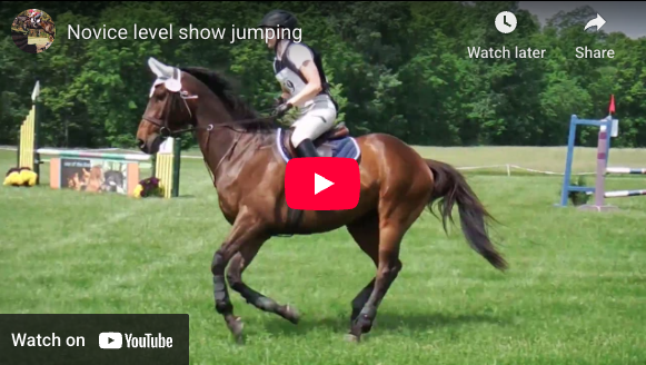 Video # 101: This is Kellyn and her horse, Bauer, doing their Novice level show jumping round!
