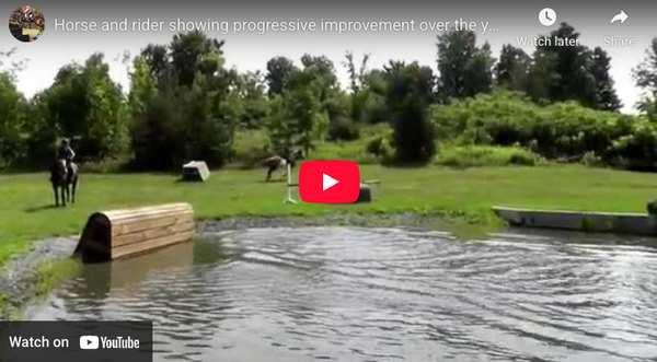 Video # 33: This is Amy! How fun to see the progression of improvement in horse and rider over the course of a year!